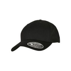 Zakrzywiona czapka snapback Flexfit 110. Czarne czapki z daszkiem damskie FLEXFIT, bez wzorów, z bawełny. Za 124.00 zł.