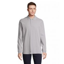 Koszulka polo z długim rękawem Sol's Pacific. Niebieskie bluzki damskie SOL'S, s, bez wzorów, bez kołnierzyka, bez ramiączek. Za 134.00 zł.