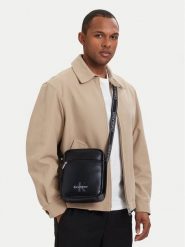 Calvin Klein Saszetka Bold Logo Webbing LV04D3418G Czarny. Czarne saszetki męskie CALVIN KLEIN, z materiału. Za 275.99 zł.