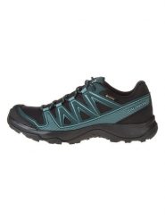 SALOMON Buty turystyczne "Kynthos GTX" w kolorze czarno-niebieskim rozmiar: 48. Czarne obuwie trekkingowe damskie Salomon. Za 333.81 zł.