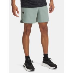 Spodenki męskie Under Armour Vanish Elite. Zielone szorty męskie Under Armour, bez wzorów, sportowe. Za 270.45 zł.