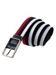 The Time of Bocha Pasek w kolorze granatowo-czerwono-białym rozmiar: onesize. Białe paski męskie The Time of Bocha, bez wzorów, z materiału. Za 86.99 zł.