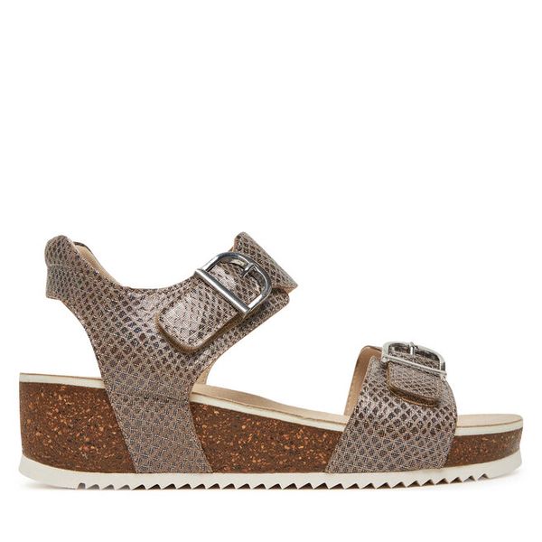 Sandały Ara. Brązowe sandały damskie Ara, bez wzorów, bez obcasa, na koturnie. Za 329.99 zł.