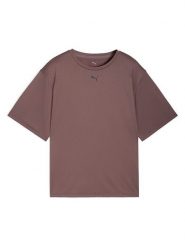 Puma Koszulka funkcyjna "Train All Day Essential" w kolorze jasnobrązowym rozmiar: S. Brązowe bluzki sportowe damskie Puma, s, z materiału, bez kołnierzyka, bez ramiączek. Za 77.95 zł.