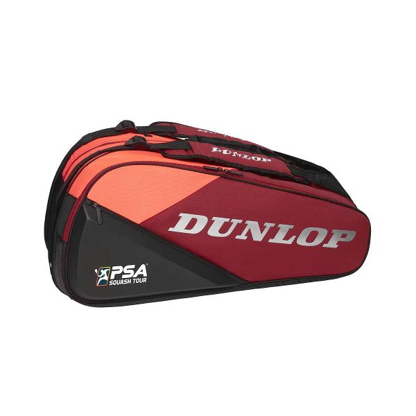 Torba do squasha Dunlop CX PSA 12 racket bag. Czarne torebki klasyczne damskie Dunlop, bez wzorów, bez dodatków. Za 629.99 zł.