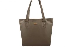 Shopper bag skórzany BARBERINI'S c. beżowy 923-9. Brązowe shopper bag damskie Barberinis, bez wzorów, ze skóry, bez dodatków. Za 289.99 zł.