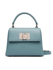 Furla Torebka 1927 Mini WB00109 ARE000 BG 4896S Niebieski jasny. Niebieskie torebki klasyczne damskie Furla, bez wzorów, ze skóry, bez dodatków. Za 1,779.00 zł.
