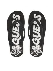 Guess Japonki F6GZ13 BB00H Czarny. Czarne klapki i japonki męskie Guess, z syntetyku. Za 159.99 zł.