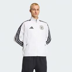 Podstawowa bluza reprezentacyjna Niemcy. Białe bluzy bez kaptura męskie Adidas, m, z dresówki. Za 529.00 zł.