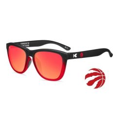 Okulary przeciwsłoneczne dla dorosłych - kategoria 3 z polaryzacją - NBA Toronto. Czerwone okulary przeciwsłoneczne męskie KNOCKAROUND, z gumy. Za 263.00 zł.