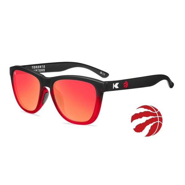 Okulary przeciwsłoneczne dla dorosłych - kategoria 3 z polaryzacją - NBA Toronto. Czerwone okulary przeciwsłoneczne męskie KNOCKAROUND, z gumy. Za 263.00 zł.