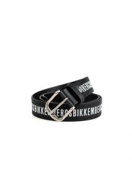 Bikkembergs Pasek | E4BPME350964 | Mężczyzna | Czarny. Czarne paski męskie Bikkembergs, bez wzorów, ze skóry. W wyprzedaży za 219.00 zł.