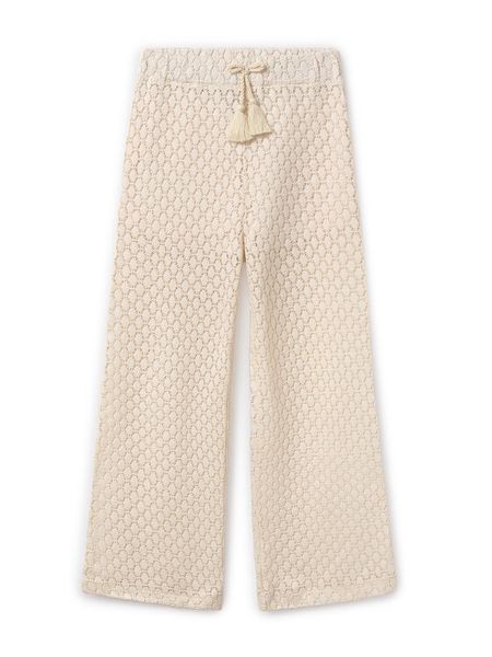 Mayoral Spodnie materiałowe 6535 Beżowy Relaxed Fit. Brązowe spodnie dziewczęce Mayoral, z bawełny. Za 109.99 zł.