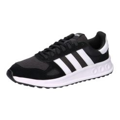 Buty sportowe adidas Run 84 czarne dla mężczyzn. Czarne obuwie do biegania damskie Adidas. Za 340.70 zł.