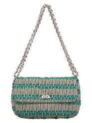 Becksöndergaard Torebka "Weava" w kolorze zielonym - 26 x 16 x 8 cm rozmiar: onesize. Zielone torebki klasyczne damskie Becksöndergaard, bez wzorów, z materiału, bez dodatków. Za 130.99 zł.