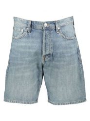 Jack & Jones Bermudy dżinsowe "Tony" w kolorze błękitnym rozmiar: XL. Niebieskie szorty męskie Jack & Jones, z aplikacjami, z bawełny, klasyczne. Za 96.37 zł.