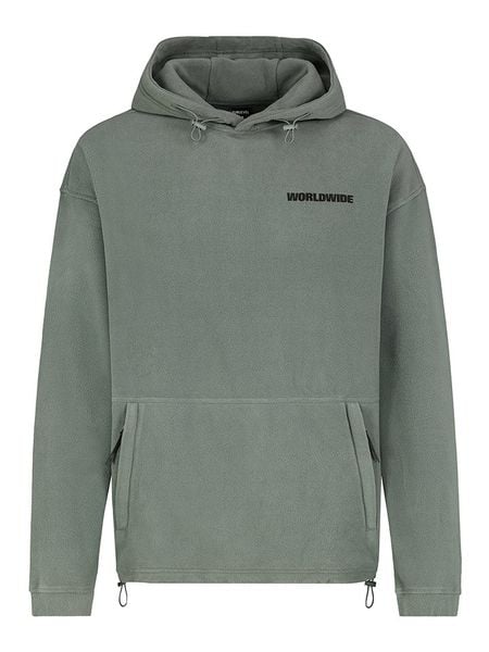 Sublevel Bluza polarowa w kolorze zielonym rozmiar: XL. Zielone bluzy z kapturem męskie Sublevel, xl, z polaru. Za 166.88 zł.