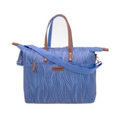 Torba na bagażnik Newlooxs Tendo Alma. Niebieskie torebki klasyczne damskie NEW LOOXS, bez wzorów, z materiału, duże, bez dodatków. Za 329.49 zł.