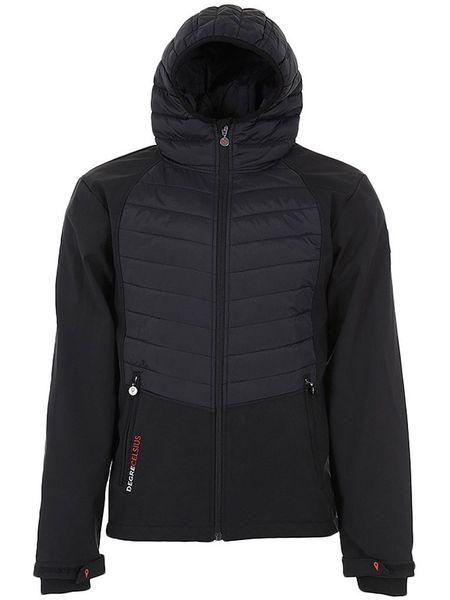 Peak Mountain Kurtka softshellowa "Cander" w kolorze czarnym rozmiar: M. Czarne kurtki outdoor męskie Peak Mountain, m, bez wzorów, bez kaptura. Za 294.95 zł.