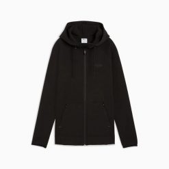 Bluza z kapturem damska Puma SPACER FZ 68857601. Czarne bluzy z kapturem damskie Puma, l, z dzianiny. Za 227.28 zł.