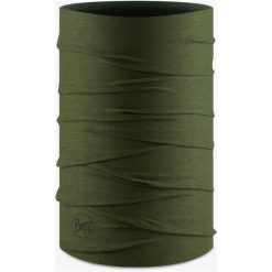Komin na szyję - Bandana BUFF Coolnet UV® Solid. Żółte szaliki i kominy damskie Buff, na jesień, bez wzorów. Za 99.90 zł.