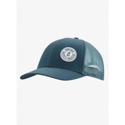 Czapka z daszkiem Edelrid The Face Cap - blueberry. Zielone czapki męskie EDELRID, bez wzorów. Za 113.99 zł.