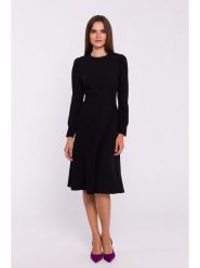 Stylove Sukienka w kolorze czarnym rozmiar: L. Czarne sukienki damskie Stylove, l, bez wzorów, bez kołnierzyka, bez ramiączek, midi. Za 254.14 zł.