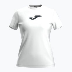 Koszulka tenisowa damska Joma Challenge. Białe t-shirty damskie Joma, xl, bez wzorów, z materiału, bez kołnierzyka. Za 52.99 zł.