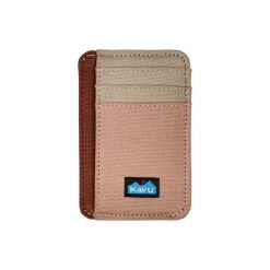 Portfel Kavu Fairbanks - smooth basin. Brązowe portfele damskie KAVU, bez wzorów. Za 62.99 zł.