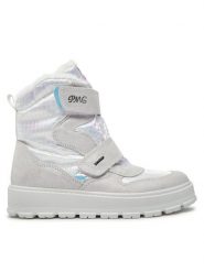 Primigi Śniegowce GORE-TEX 4873000 D Srebrny. Szare kozaki dziewczęce Primigi, bez wzorów, z gore-texu, bez obcasa. Za 479.99 zł.