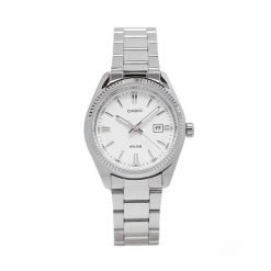Zegarek Casio. Szare zegarki damskie Casio, srebrne. Za 269.99 zł.