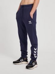 Jogging Hummel Sam 2.0. Niebieskie szorty męskie HUMMEL, bez wzorów, z bawełny. Za 199.00 zł.