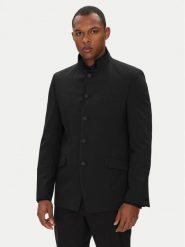 KARL LAGERFELD Marynarka 155220 553037 Czarny Regular Fit. Czarne kurtki męskie Karl Lagerfeld, bez wzorów, z syntetyku. Za 1,699.00 zł.