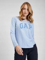T-SHIRT DAMSKI KOSZULKA Z DŁUGIM RĘKAWEM GAP LONGSLEEVE BAWEŁNA 1. Zielone bluzki sportowe damskie GAP, uniwersalny, z bawełny, bez kołnierzyka, bez ramiączek. Za 206.59 zł.
