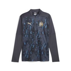 Męska bluza przedmeczowa z zamkiem 1/4 Olympique Marsylia PUMA. Brązowe bluzy bez kaptura męskie Puma, m. W wyprzedaży za 347.00 zł.