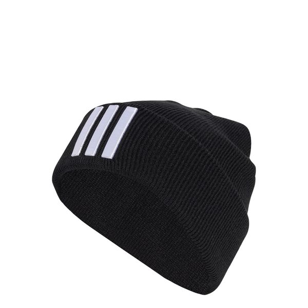 Czapka 3-Stripes. Białe czapki męskie Adidas, bez wzorów, z dzianiny, klasyczne. Za 109.00 zł.