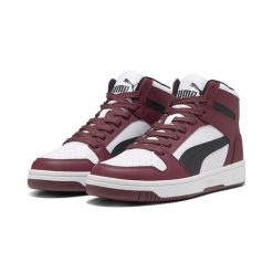 Buty Sportowe Puma Rebound Layup Sl. Czerwone buty sportowe na co dzień męskie Puma, ze skóry, bez zapięcia, do koszykówki. Za 205.65 zł.