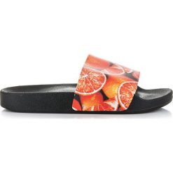 Vices pomarańczowe Cytrusowe Klapki. Brązowe klapki damskie VICES, bez wzorów, z syntetyku, bez obcasa. Za 64.90 zł.