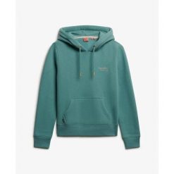 Bluza damska z kapturem Superdry. Niebieskie bluzy z kapturem damskie Superdry. Za 339.80 zł.
