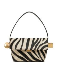 JACQUEMUS Torebka The Rond Carre 24H243BA383-3209 Biały. Białe torebki klasyczne damskie JACQUEMUS, bez wzorów, ze skóry, bez dodatków. Za 5,399.00 zł.