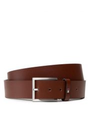 Tommy Hilfiger Pasek Męski Hampton 4.0 AM0AM08361 Brązowy. Brązowe paski męskie Tommy Hilfiger, bez wzorów, ze skóry. Za 109.99 zł.