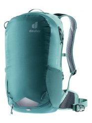 Deuter Plecak rowerowy "Race 16" w kolorze turkusowym - 26 x 46 x 16 cm rozmiar: onesize. Niebieskie plecaki damskie Deuter, bez wzorów, z materiału, sportowe. Za 297.97 zł.
