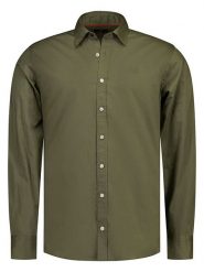 NEW ZEALAND AUCKLAND Koszula w kolorze khaki rozmiar: XXL. Brązowe koszule męskie New Zealand Auckland, xxl, bez wzorów, bez kołnierzyka, bez ramiączek. Za 158.10 zł.