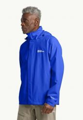 JACK WOLFSKIN Kurtka męska Trailtime 2L Jkt M vibrant blue-S. Niebieskie kurtki treningowe męskie Jack Wolfskin, l, bez wzorów, z materiału, do biegania. Za 282.34 zł.