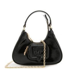 CHIARA FERRAGNI Torba przez ramię Eyelike - sztuczna skóra Torby na ramię 1 ct Damski. Czarne torebki klasyczne damskie Chiara Ferragni, bez wzorów, z materiału, bez dodatków. Za 515.99 zł.