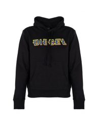 Diesel Bluza "Ginn Hood " | A065100HAYT | Mężczyzna | Czarny. Czarne bluzy z kapturem męskie Diesel, m, z bawełny. W wyprzedaży za 329.00 zł.