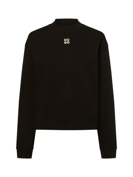 HUGO Bluza - Daxandria Kobiety Bawełna czarny, XS. Czarne bluzy bez kaptura damskie Hugo, xs, z bawełny. Za 429.95 zł.