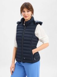 Wellensteyn Damska pikowana kamizelka Kobiety Sztuczne włókno niebieski jednolity, XL. Niebieskie kamizelki damskie Wellensteyn, xl, z włókna. Za 699.95 zł.