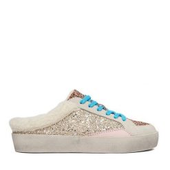 Klapki Eva Minge. Żółte klapki damskie Eva Minge, bez wzorów, bez obcasa. Za 379.99 zł.