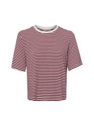 Msch Copenhagen Koszulka Kobiety Modal czerwony, L/XL. Czerwone t-shirty damskie MSCH Copenhagen, l, bez wzorów, z dżerseju, bez kołnierzyka. Za 199.95 zł.